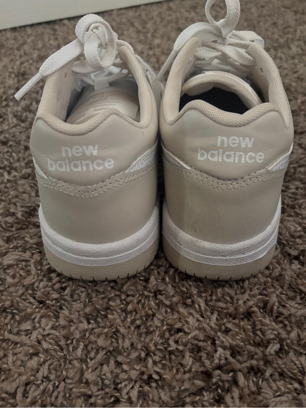 New Balance 480 Sneakers in Tan/White - Picture 4 of 5